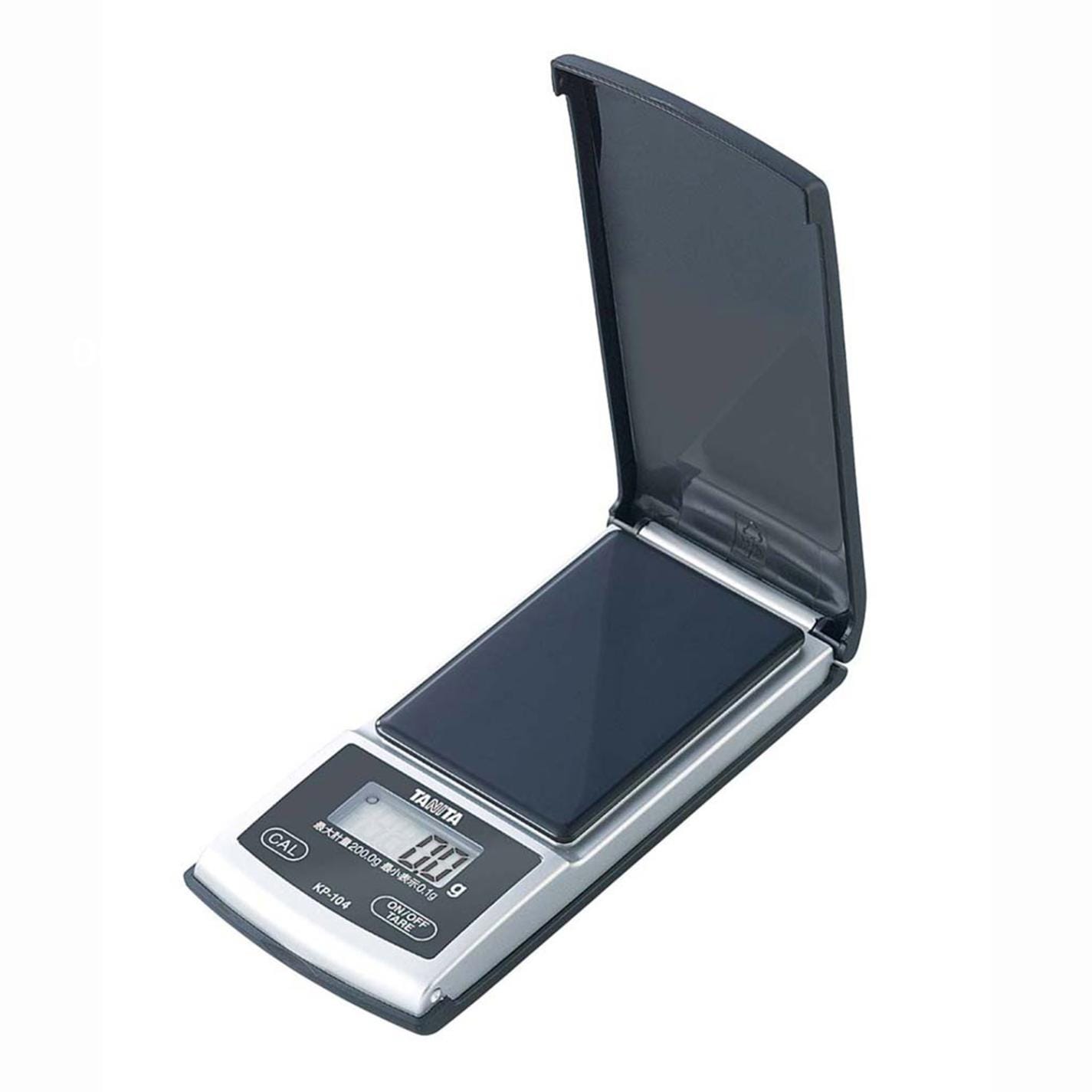 タニタ ポケッタブルスケール 200g KP-104-BK　直送