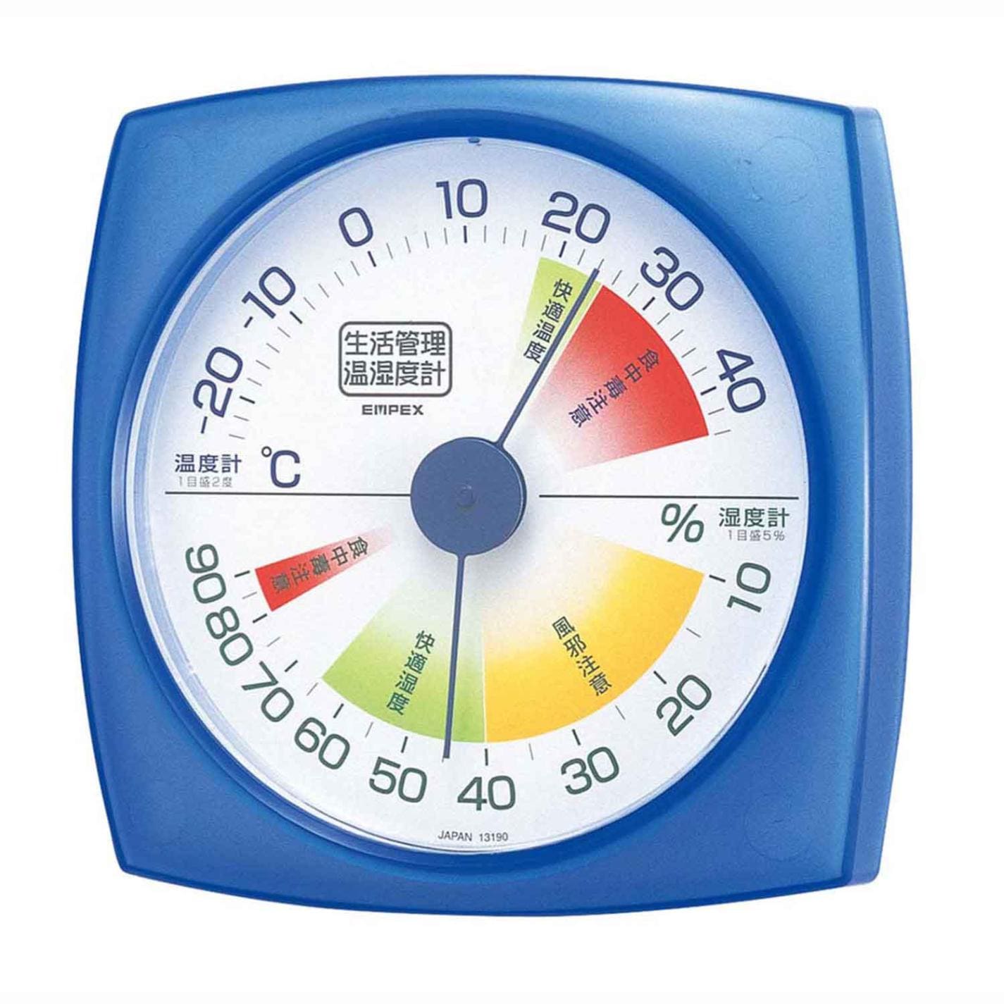 エンペックス 生活管理・温湿度計 TM-2436　直送