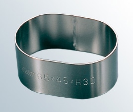 EBM 18-8 アルゴン溶接 小判型セルクルリング 60×40×H30　直送