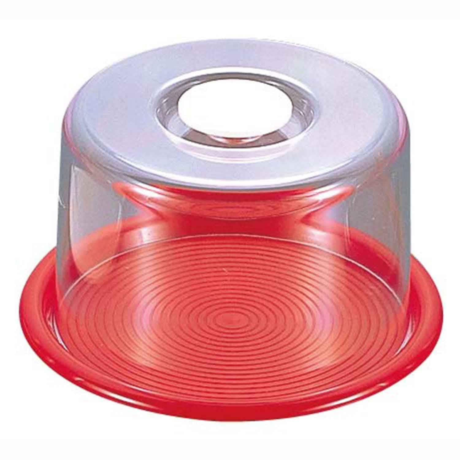 ラブリーハット 丸型 中 赤 MT-036 12インチ　直送