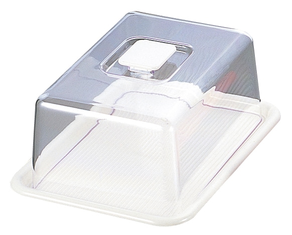 ラブリーハット 角型 特大 白 MT-536 16インチ　直送