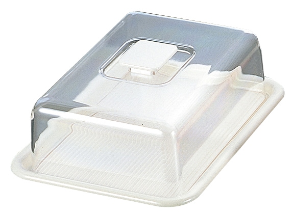 ラブリーハット 角ケーキフード 特大 白 MT-541　直送