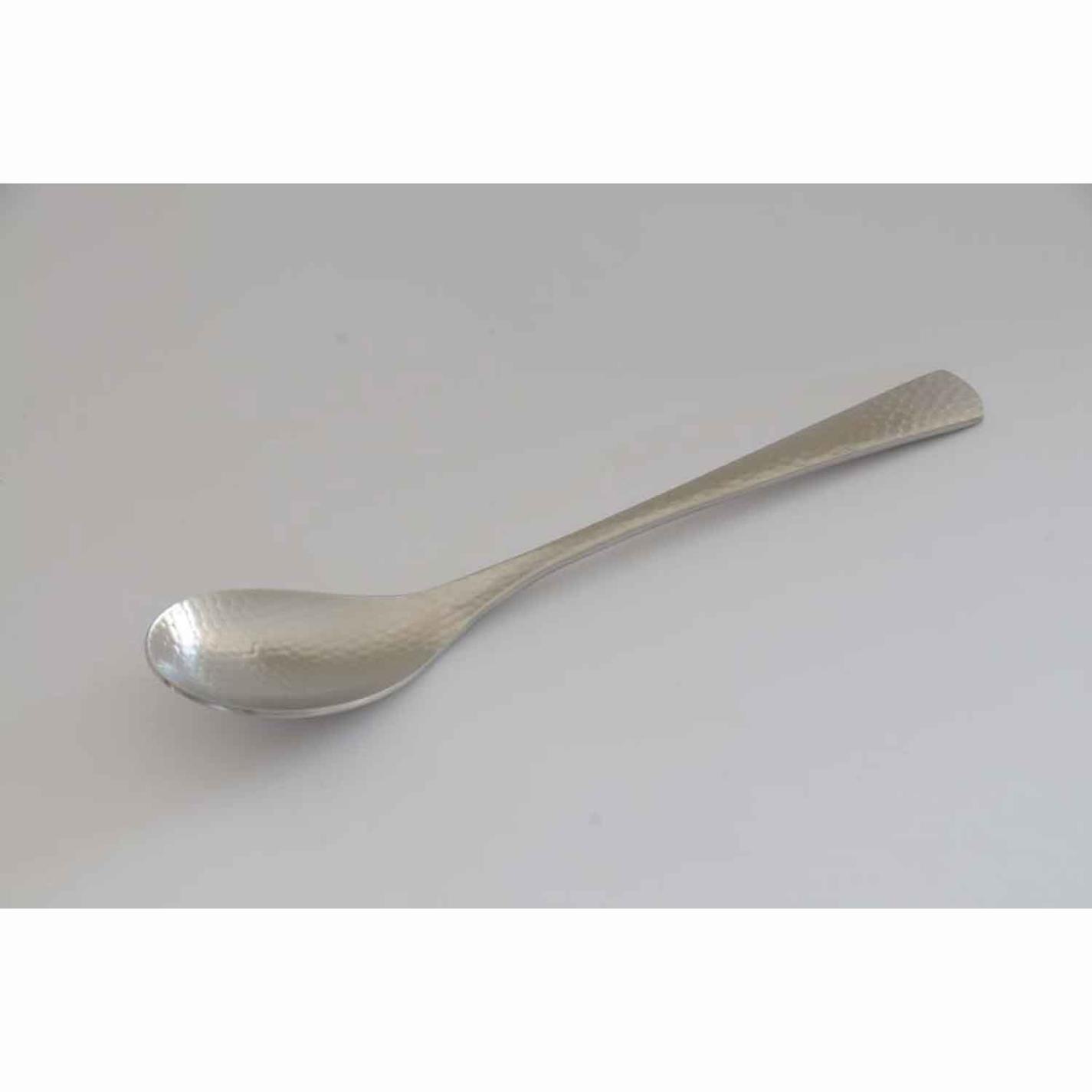 18-8 和味 槌目入 デザートスプーン　直送
