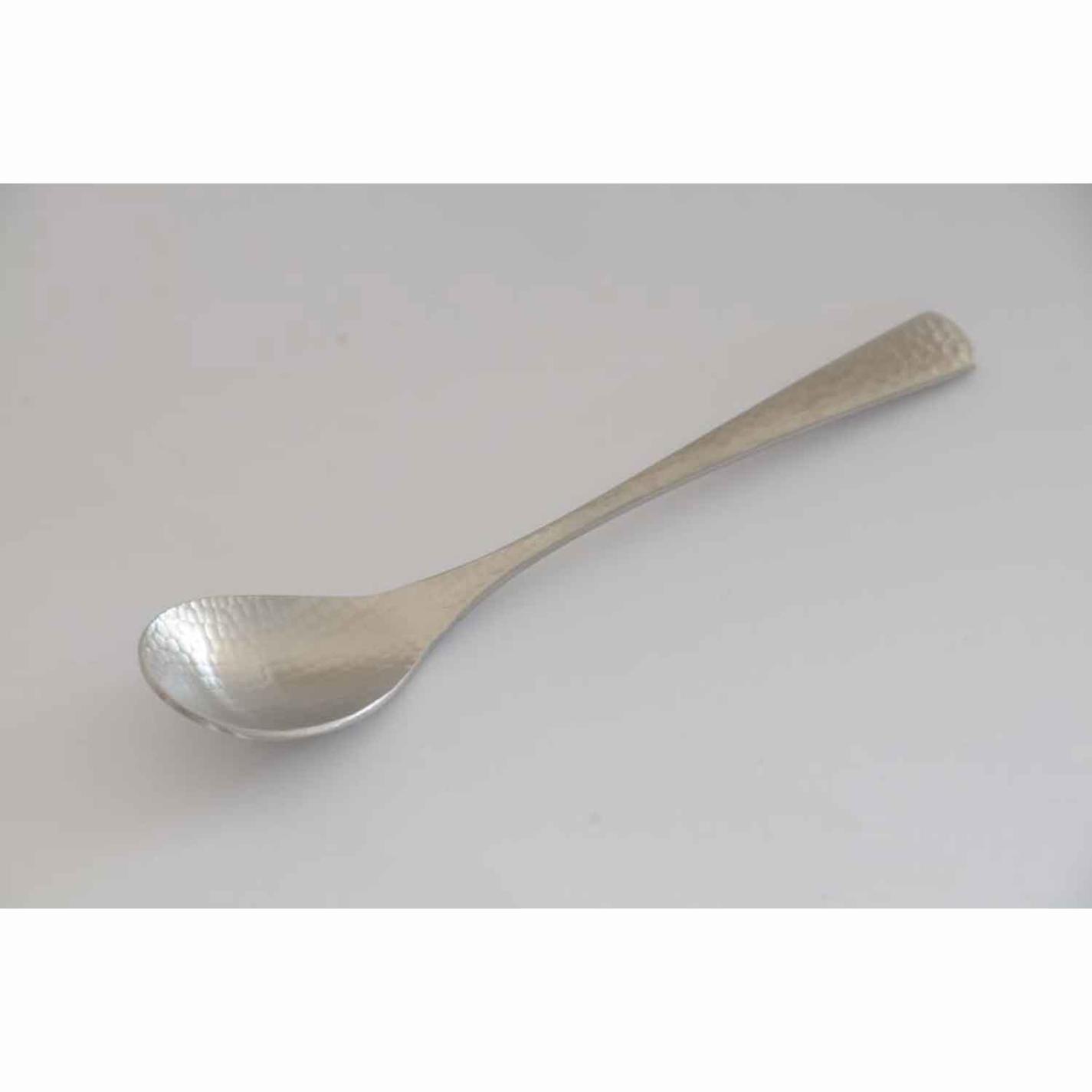18-8 和味 槌目入 ティースプーン　直送
