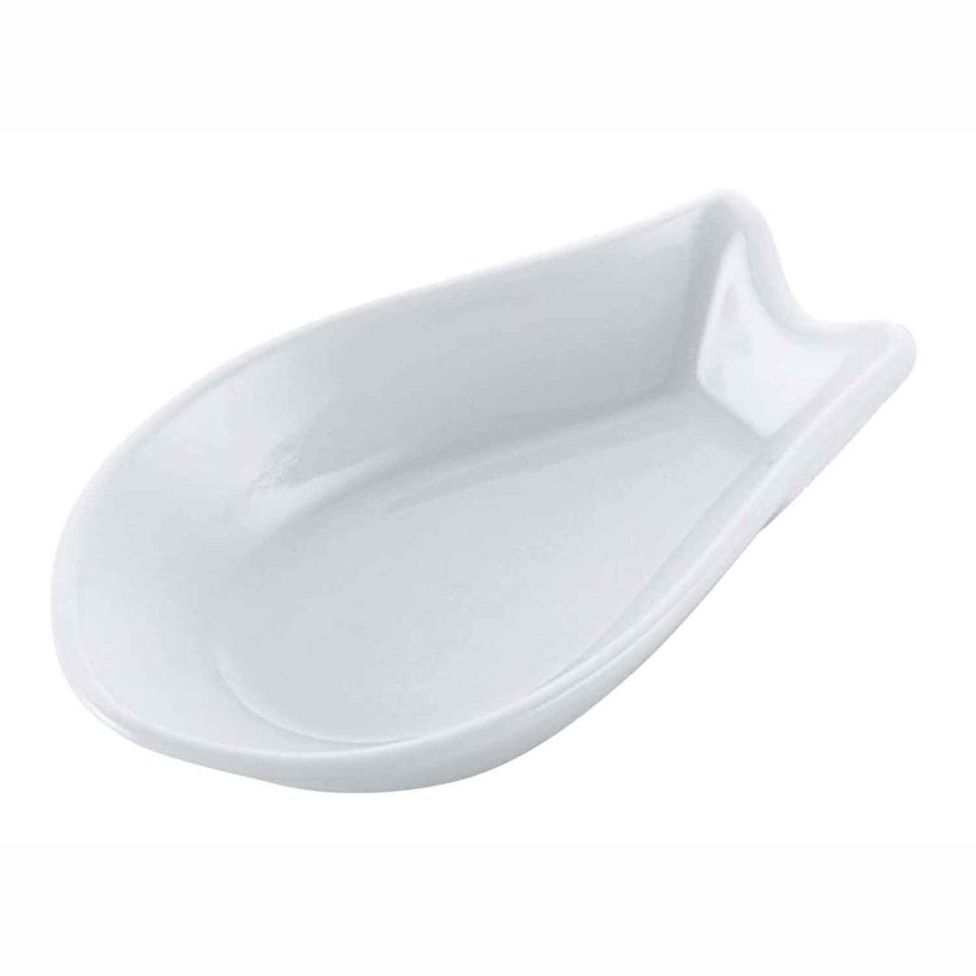 磁器 白 レンゲ受台　直送