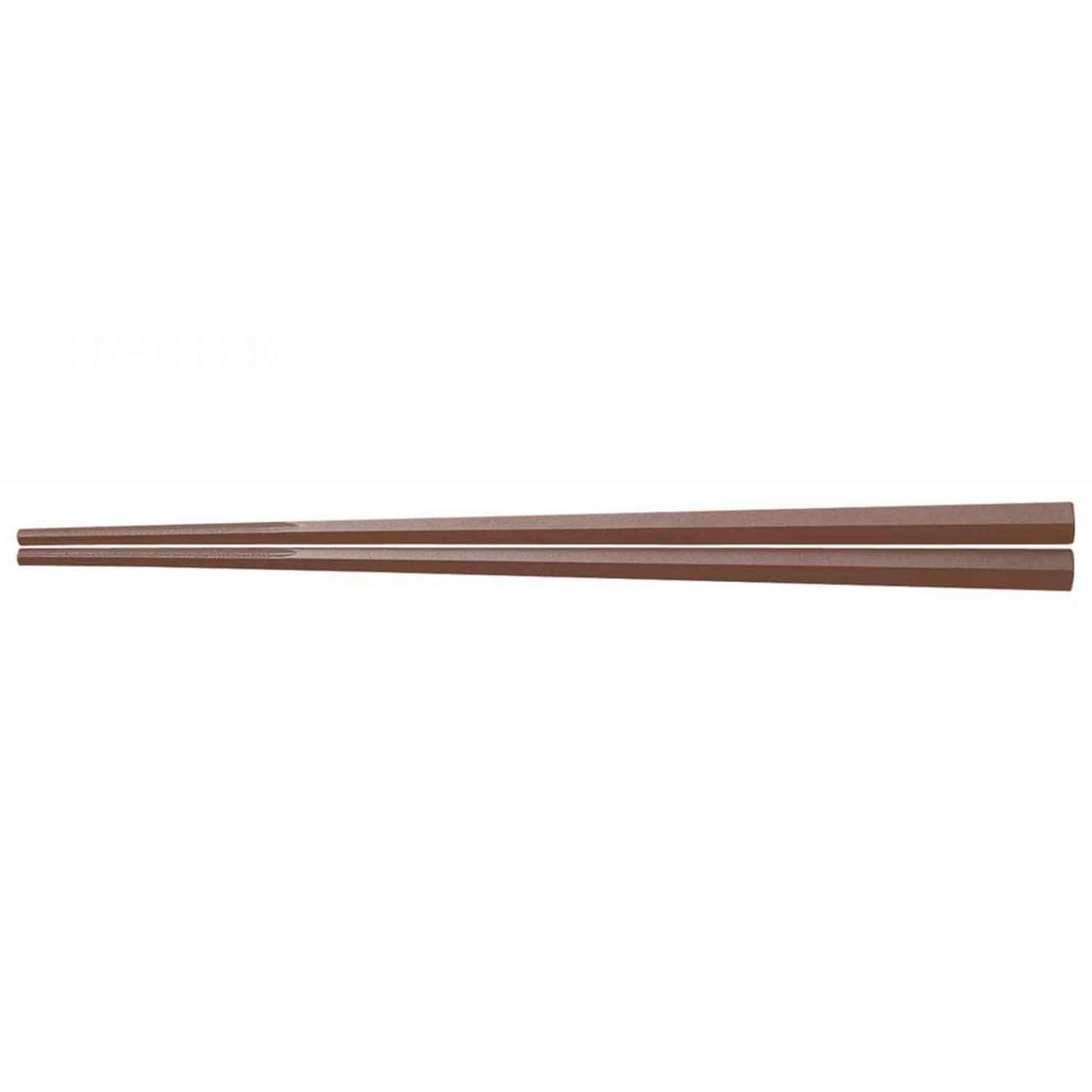 ぐる麺箸 23cm 茶色 PM-108　直送