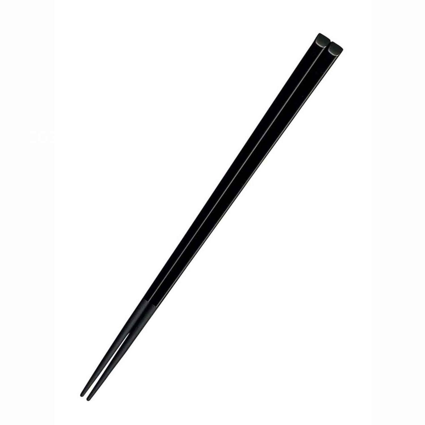 ハイロン 箸 H32 22.5cm 黒　直送