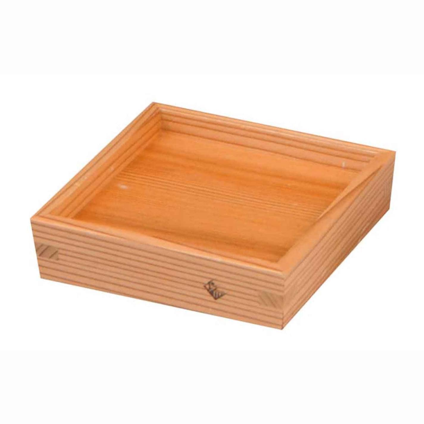 以為(おもえらく)日光杉 受け皿(大)105×105×H26　直送