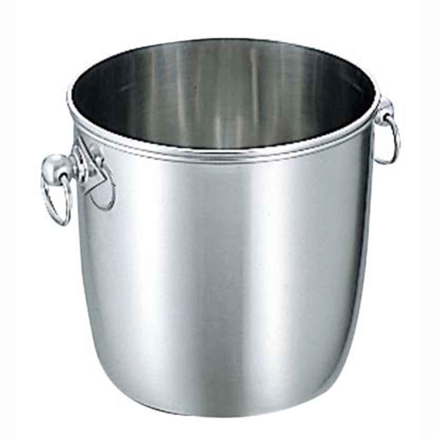 UK 18-8 B渕 シャンパンクーラー 玉付 A　直送