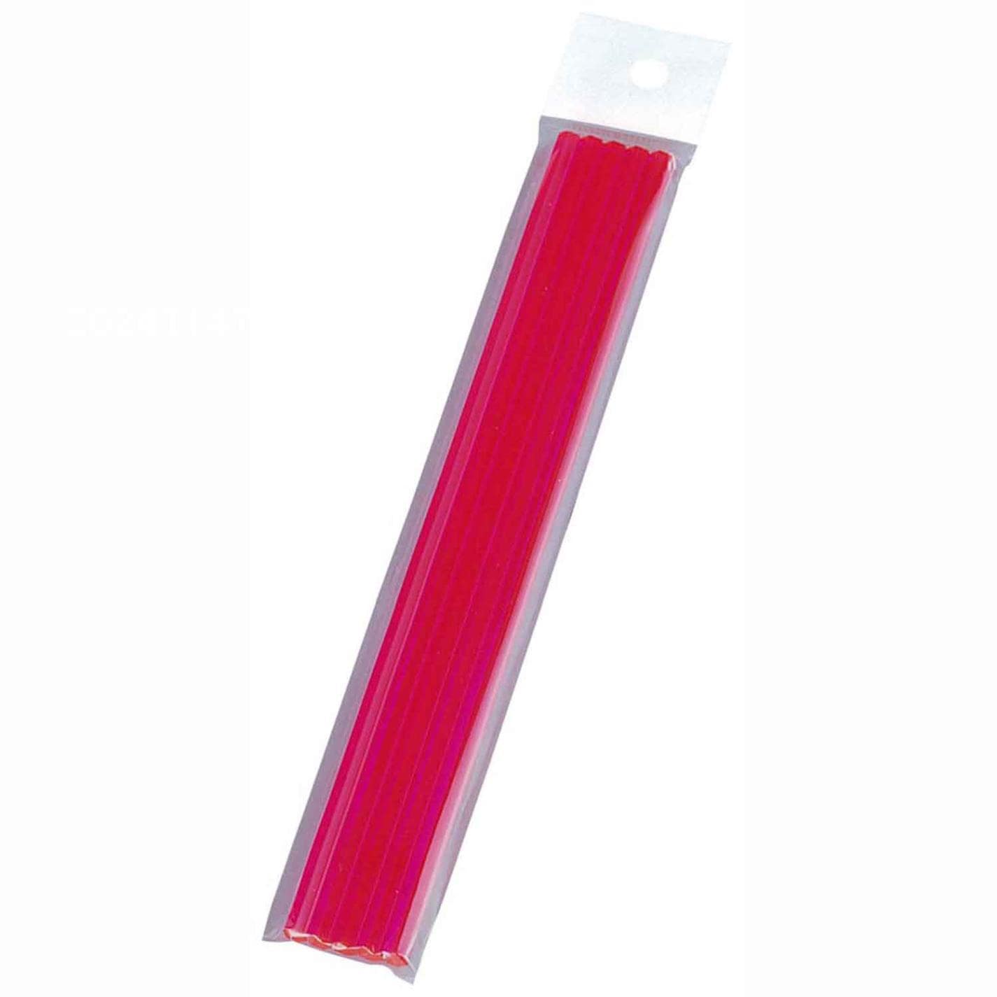 シンビ 蛍光マドラー(5本入)M-52 レッド アクリル　直送