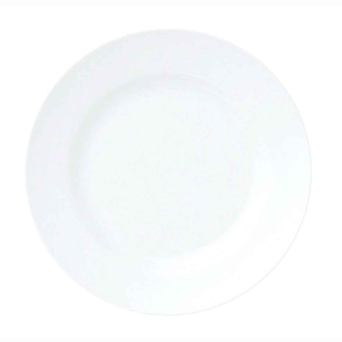 おぎそチャイナ ケーキ皿 19㎝ 3206 ホワイト　直送