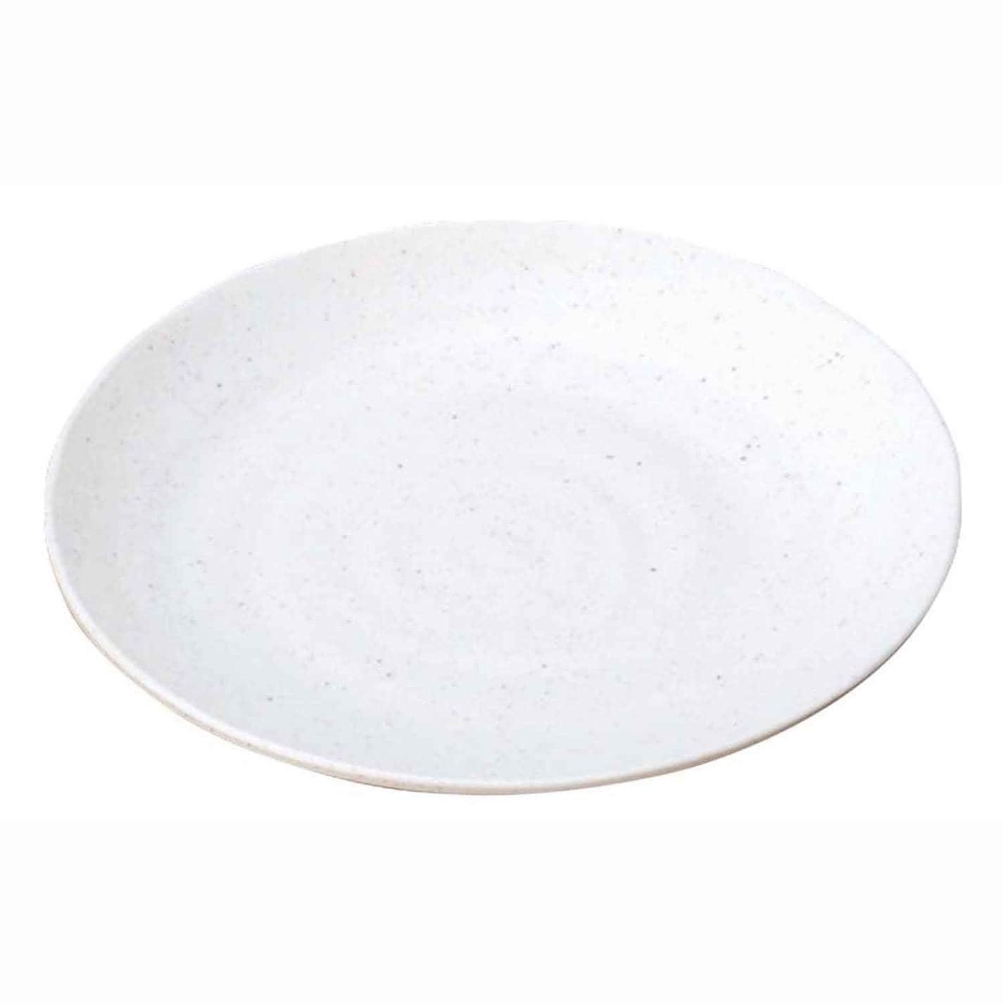 マイン メラミンウェア 丸皿 白 15cm M11-104　直送