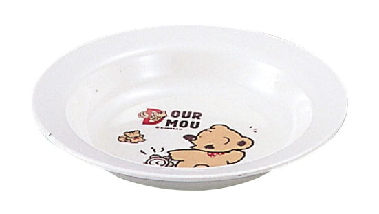 メラミン 子供食器 デュールムー カレー皿 MC-6　直送