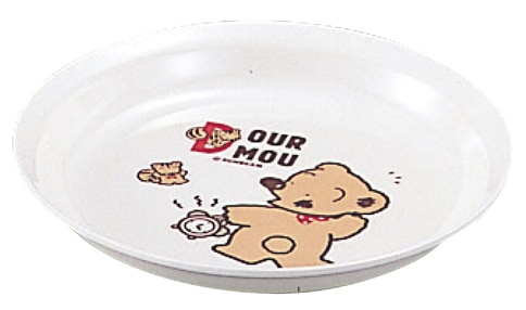 メラミン 子供食器 デュールムー おやつ皿 MC-34　直送