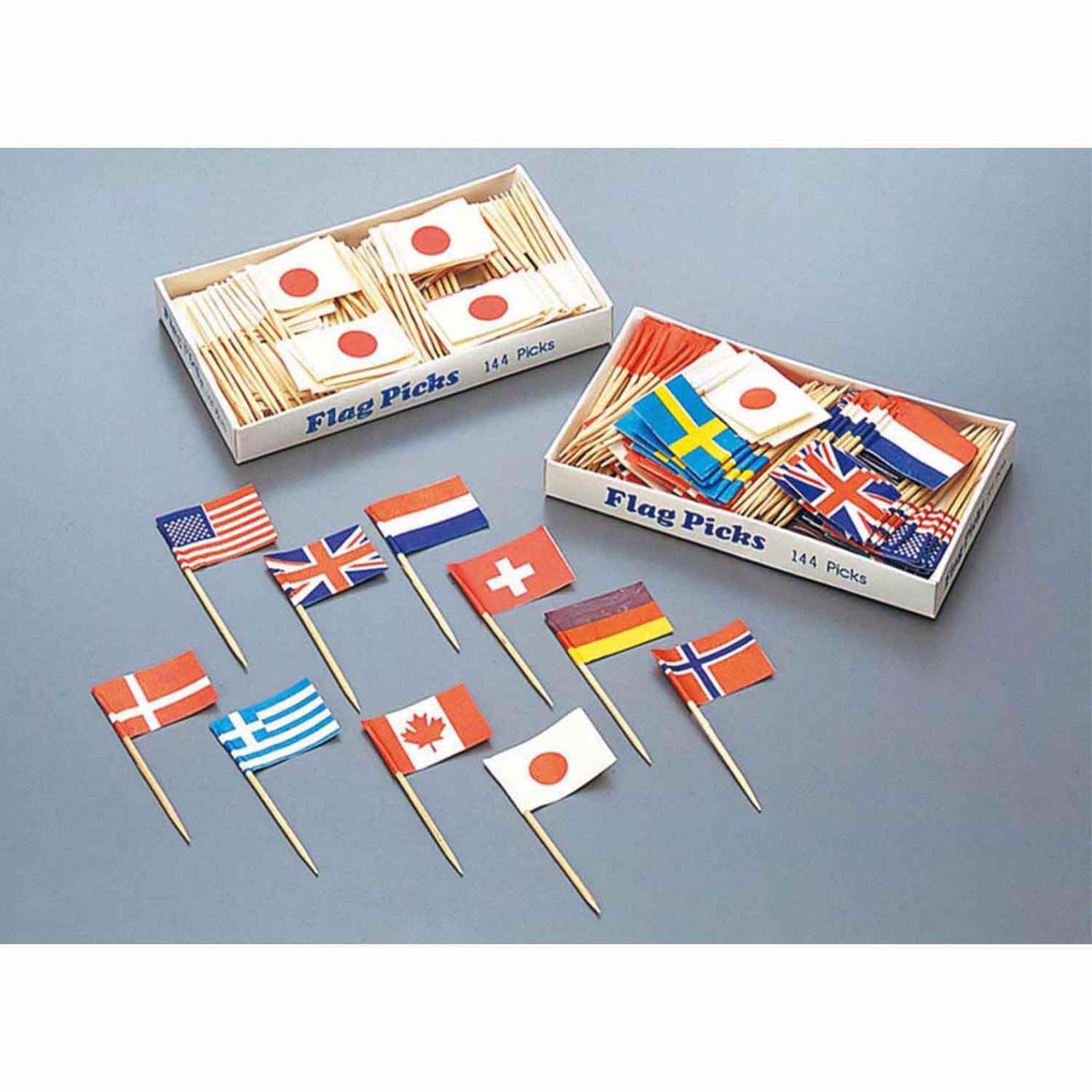 フラッグピック 日の丸国旗(144本入)　直送