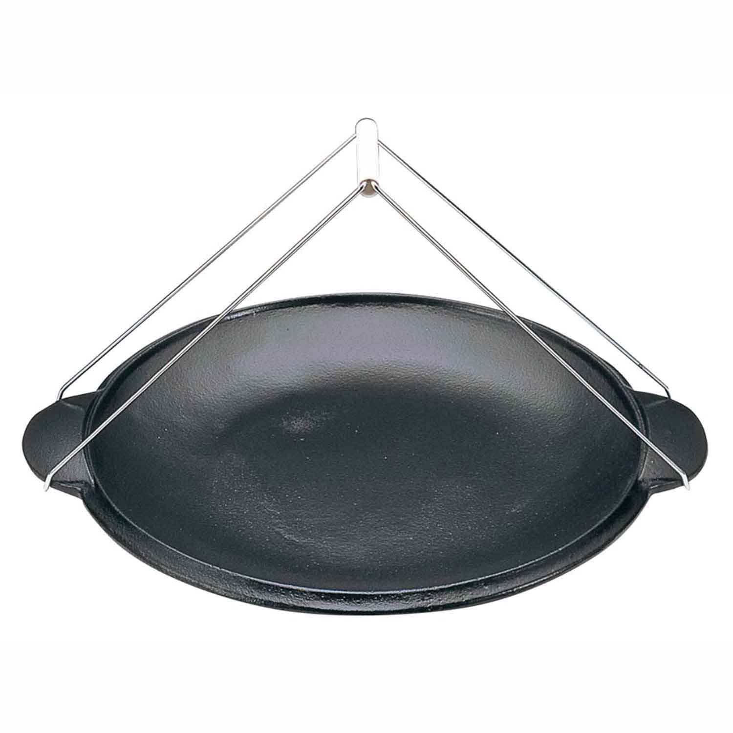 ジャンボ お好み焼き器(ハンドル付)φ300×H30　直送