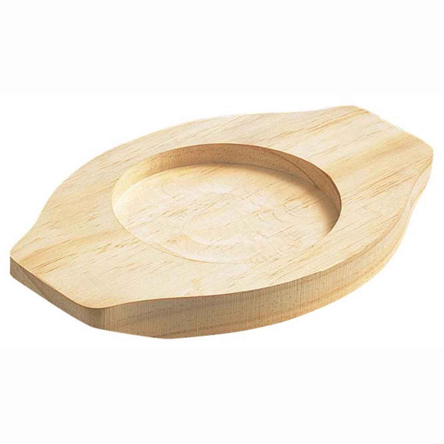 EBM 石焼ビビンバ用木台 小15・16cm用 236×156　直送