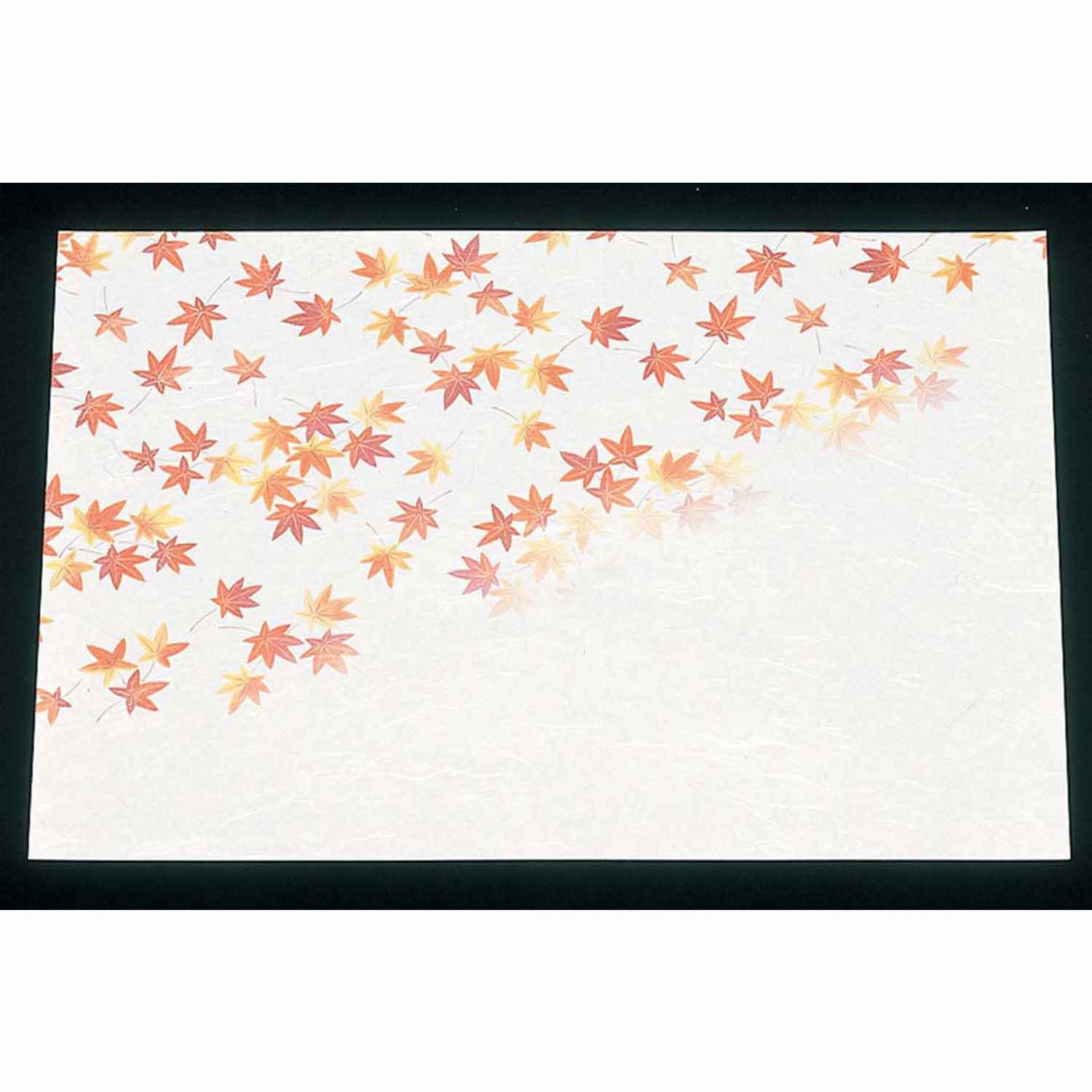 花雅 尺三 懐石まっと(100枚入)HM-2 もみじ　直送