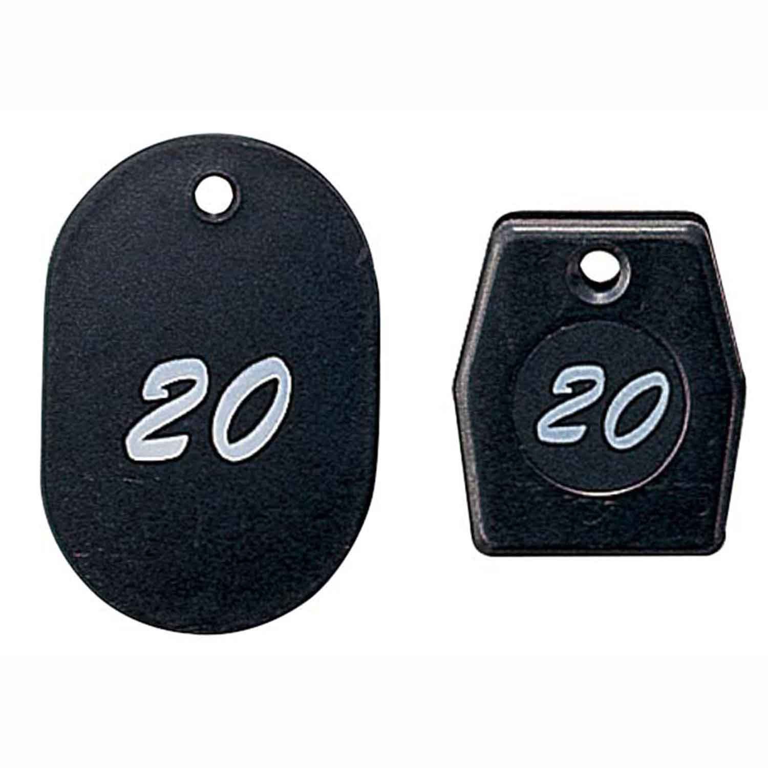 グラニットクロークチケット ブラック(50個セット)11003(1~50)　直送