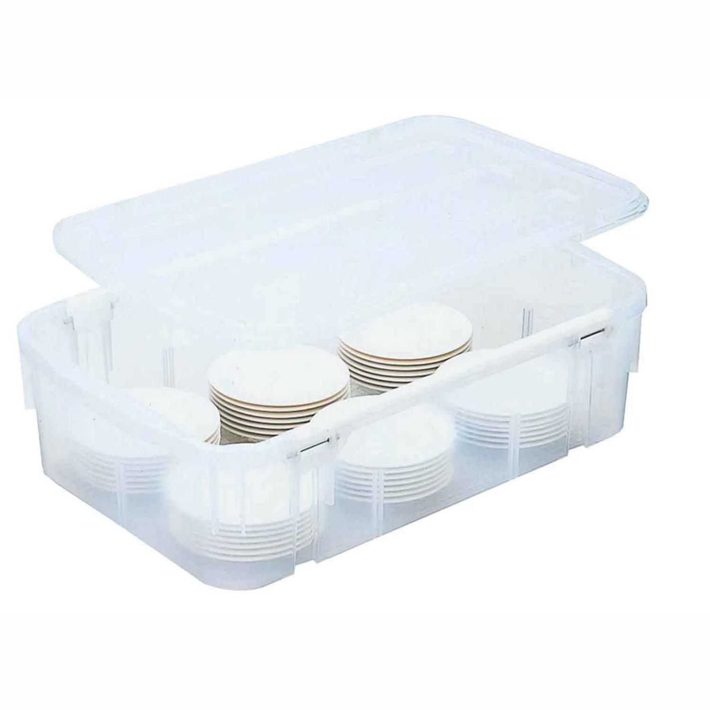 食器ポリテナーフタ SY-48L クリア ポリプロピレン　直送