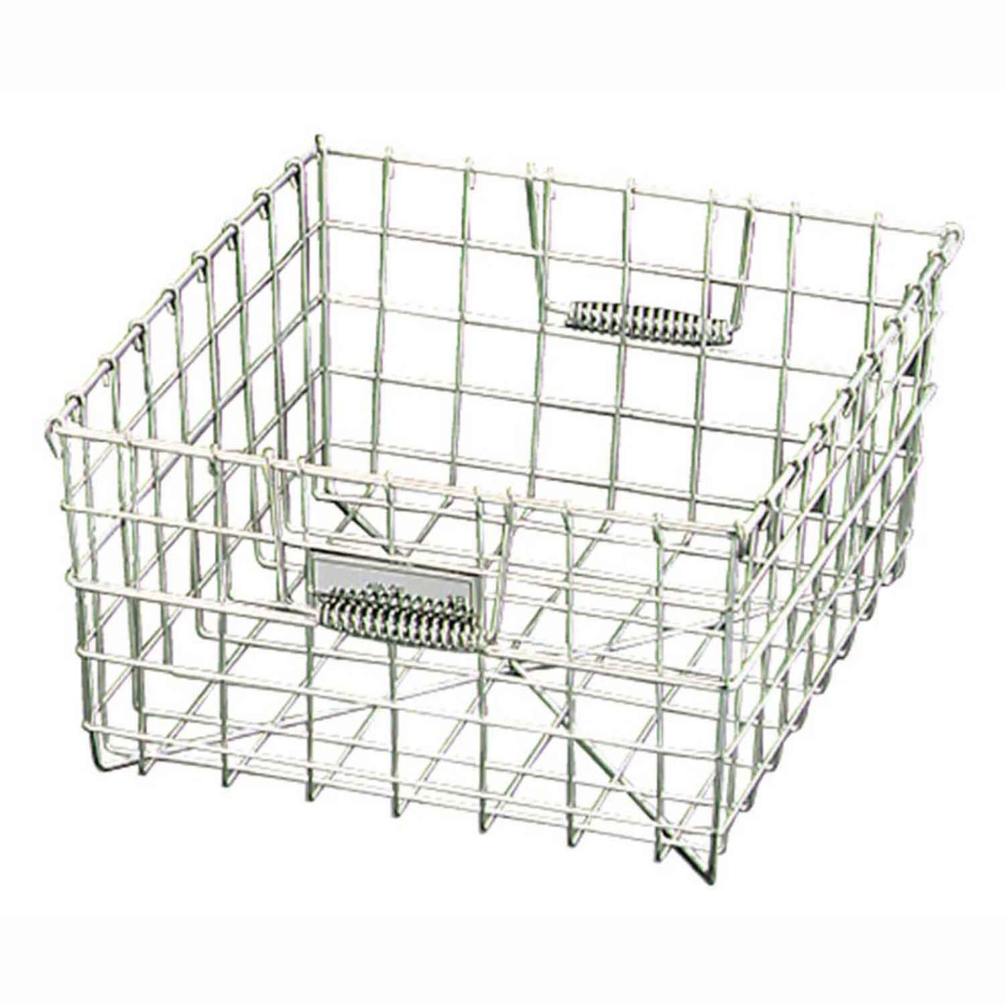 EBM 18-8 食器カゴ(プレート付き)A型 A-2 中　直送