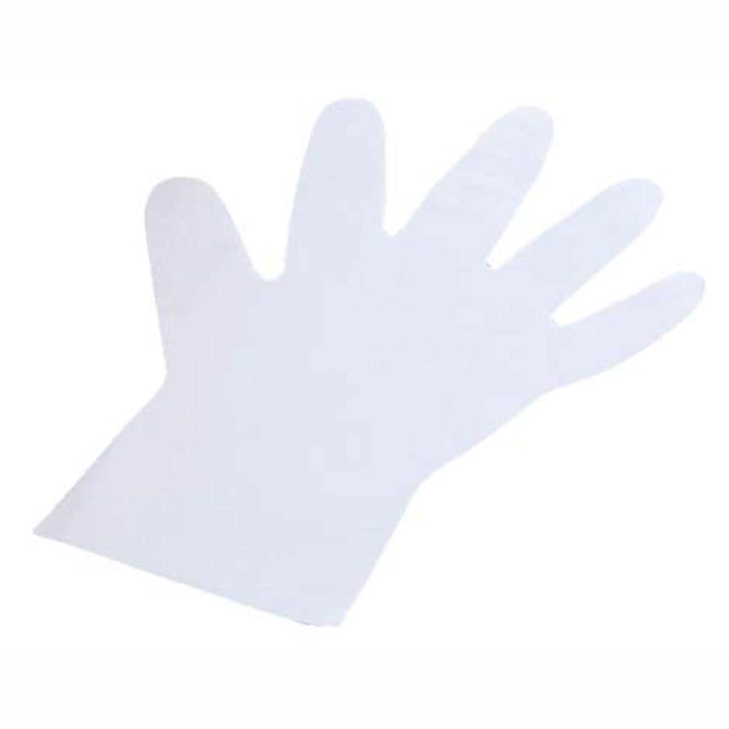 シンガータイトハンド手袋 箱入(100枚入)L クリア 49μ　直送