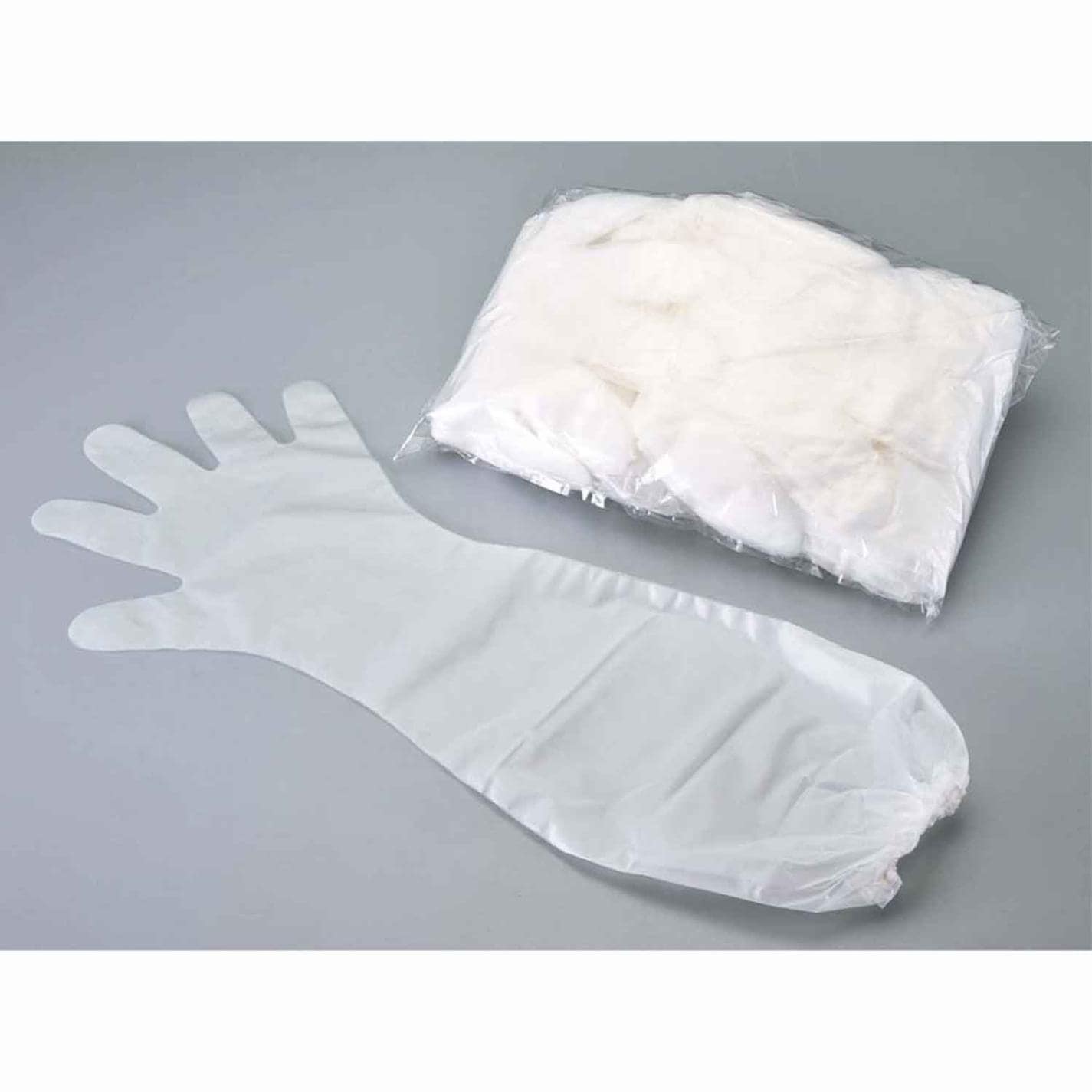 オカモト イージーグローブ ロングサイズ(50枚入)706 25~30μ　直送