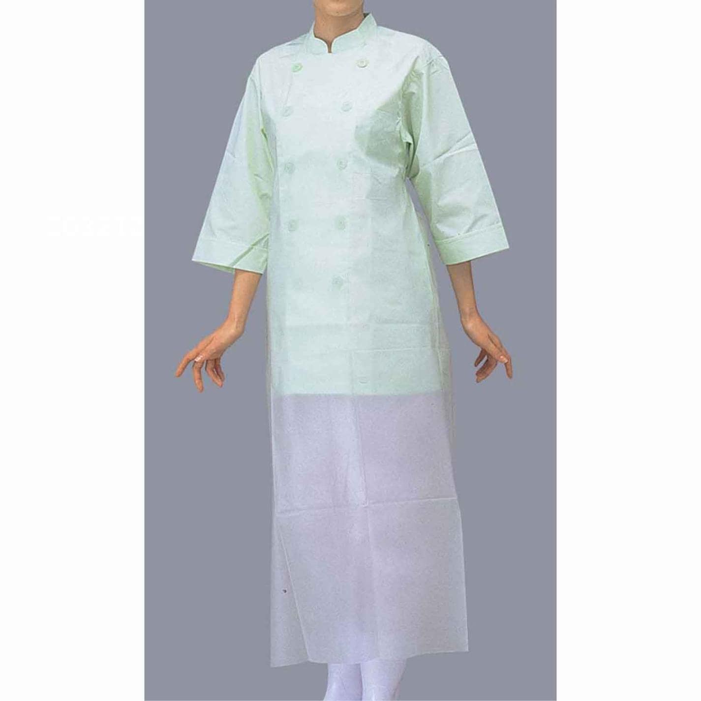 エンボス エプロン袖なし(50枚入)S ポリエチレン　直送