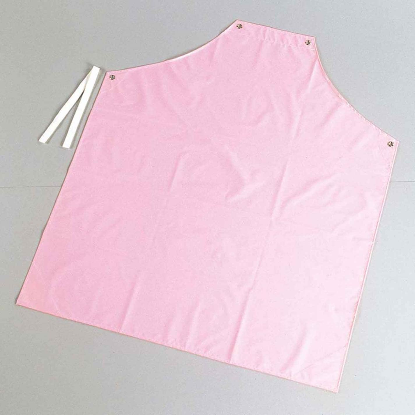 シャバルバ カラーエプロン 胸付 650 M ピンク　直送