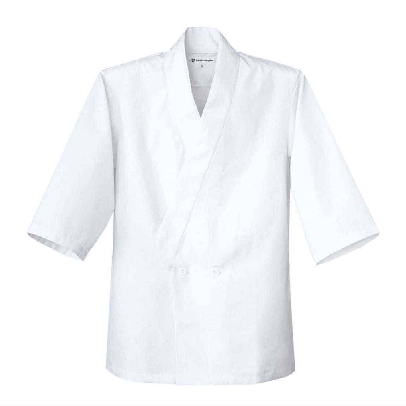男性用 ハッピーコート(調理服)BC1350-0 L　直送