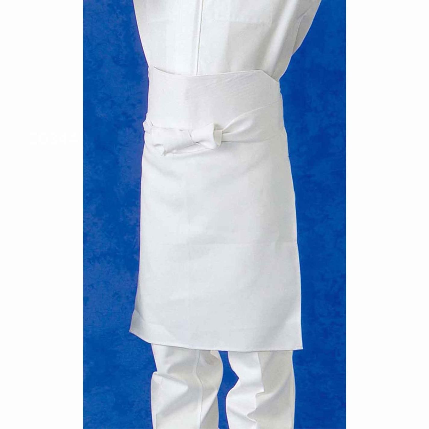 前掛 SB36 サシコ ホワイト 綿100%　直送