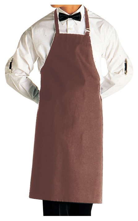 エプロン CT2503-6 ブラウン　直送