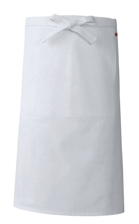 エプロン QT7324-0 ナチュラルホワイト　直送