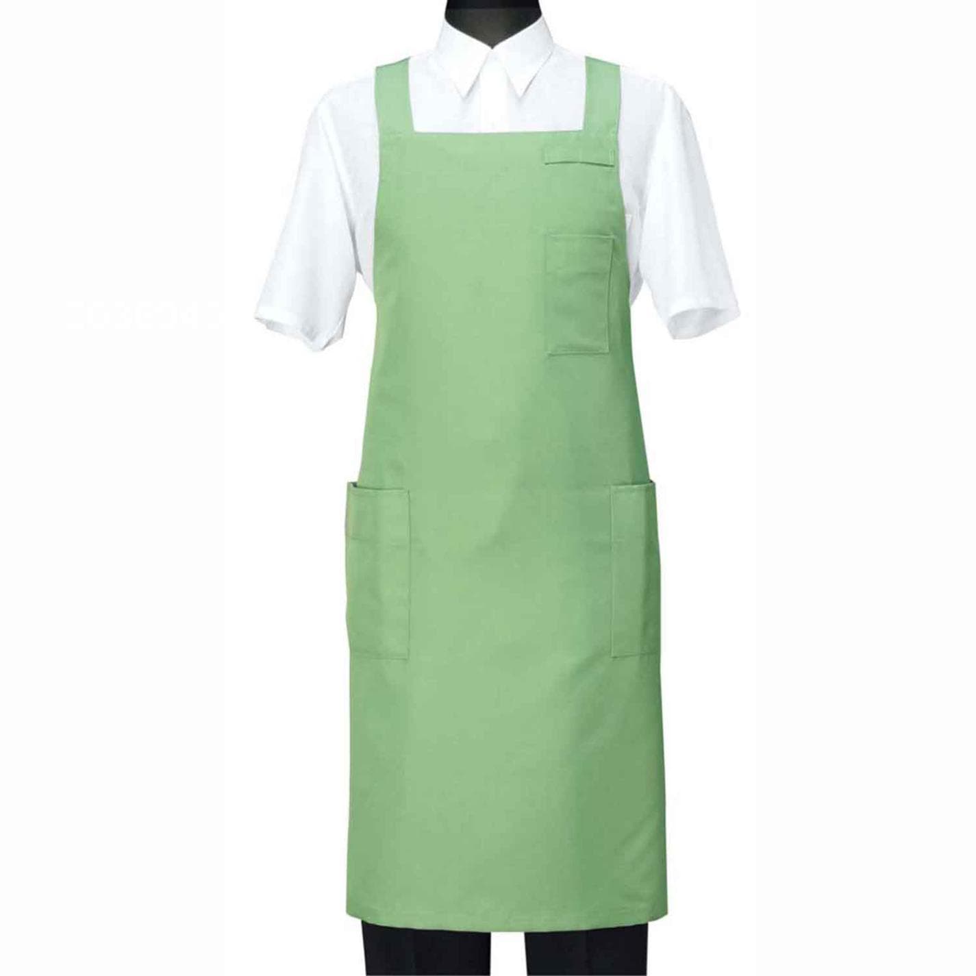 エプロン CT2566-4 グリーン L　直送