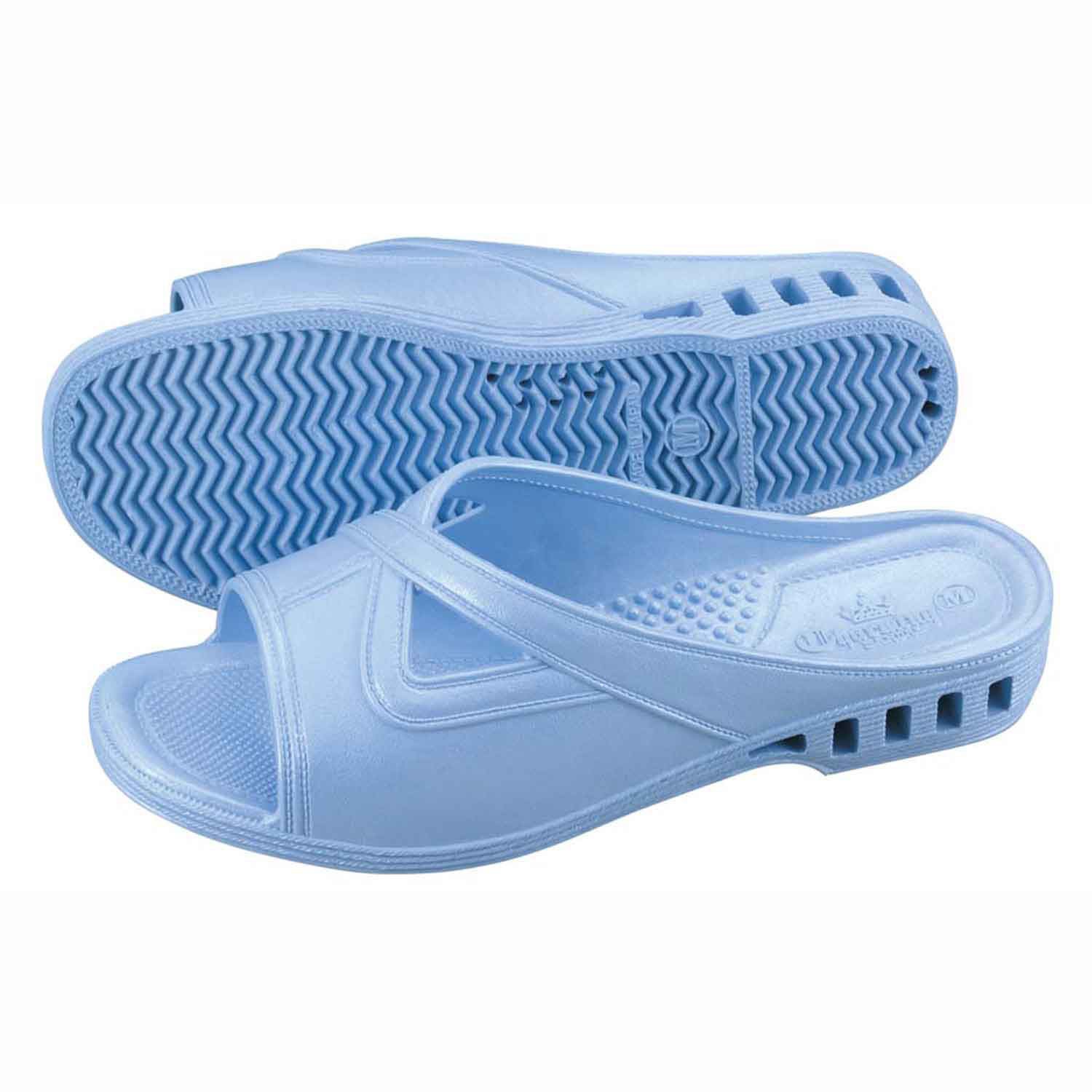 抗菌婦人用サンダル カナリア ライトブルー №110 M　直送