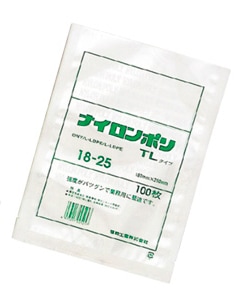 真空包装対応規格袋 ナイロンポリ TLタイプ(100枚入)12-20 120×200　直送