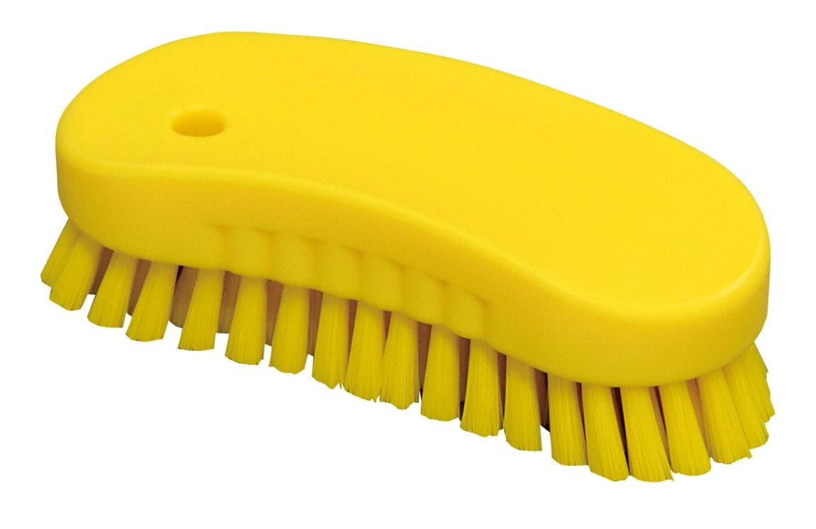 HPニューハンドブラシ S(ソフト)イエロー 55138　直送