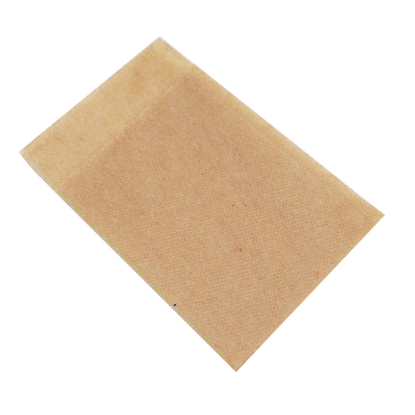 6ツ折ナフキンストレート未晒100枚ポリ