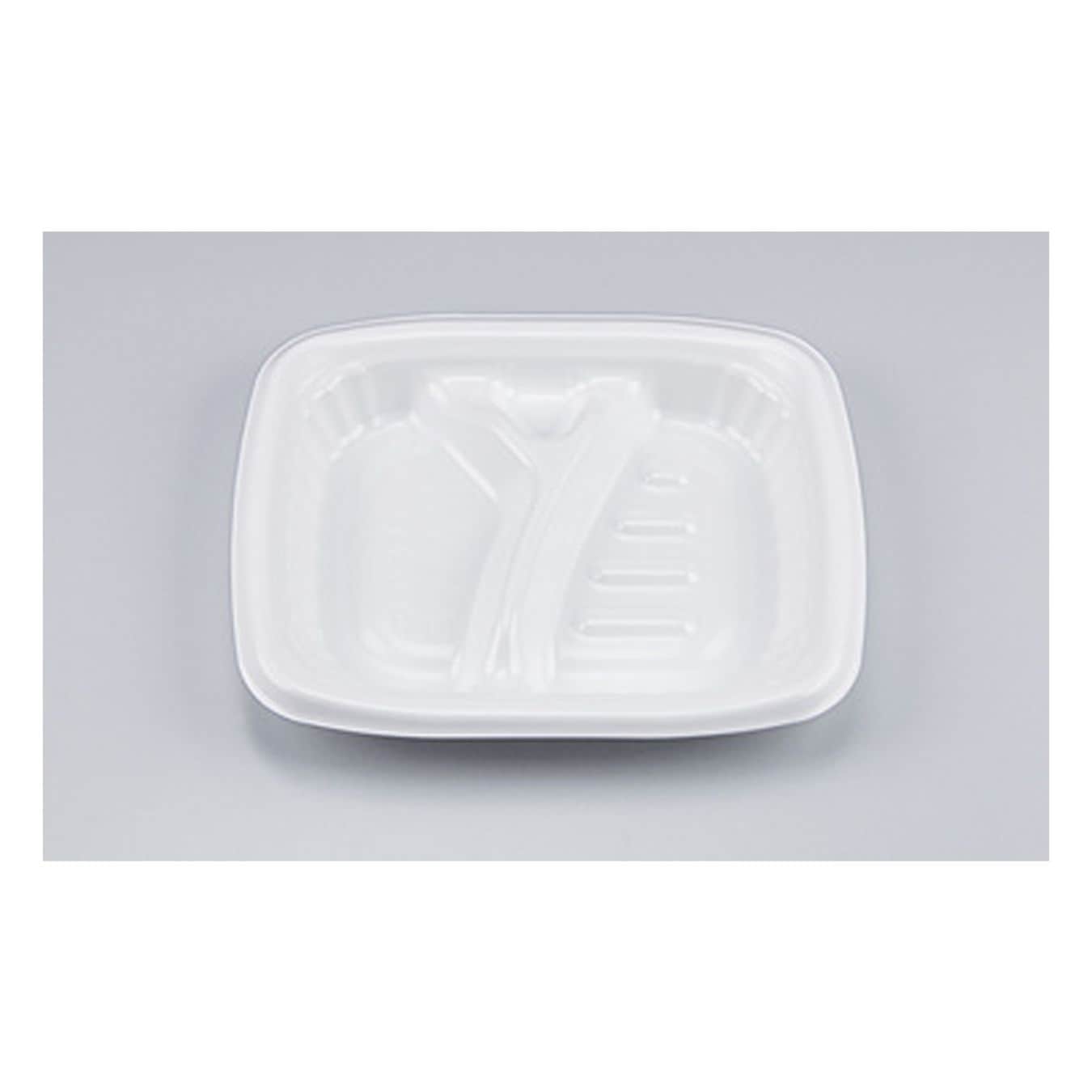 【ケース】RF弁当8S-1 ホワイト本体    (50枚入)　直送