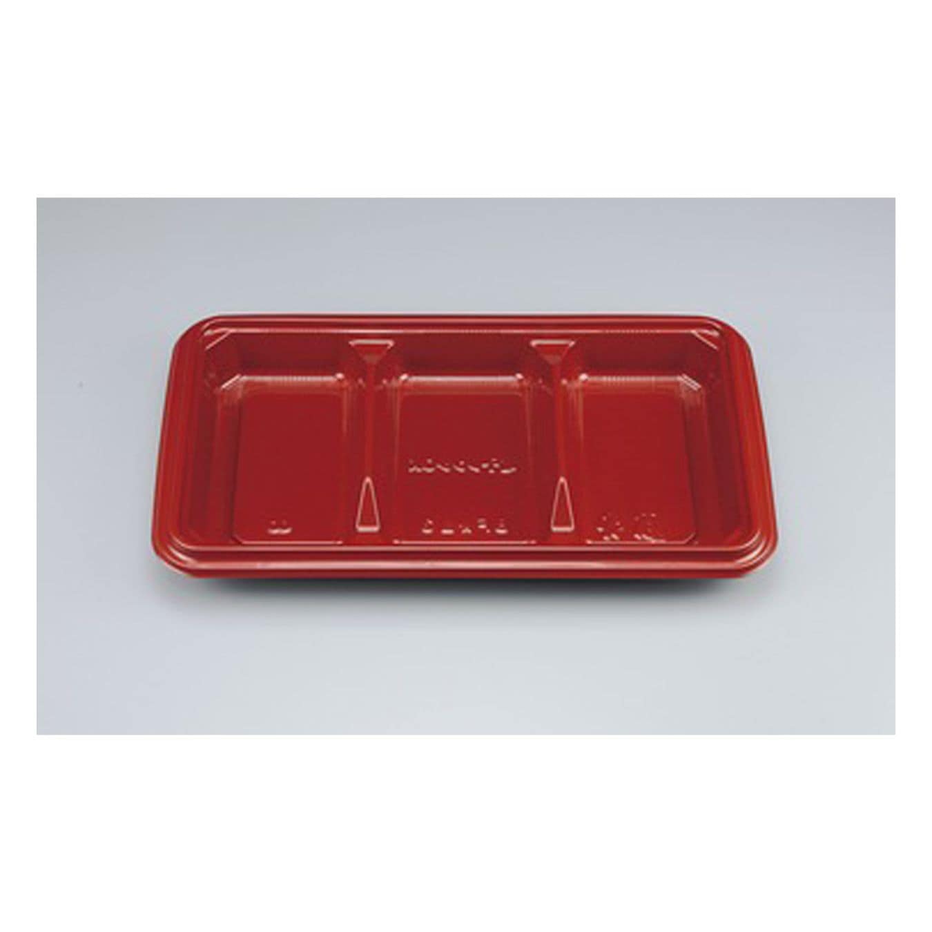 【ケース】BF弁当3 赤本体    (50枚入)　直送