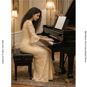 Adrianna Papell AP1E209481 �����ѥ󥳡��ɥ졼�� ��ʬµ���������ɥ쥹�ʱ��ղ����ڡ��ԥ���ȯɽ���