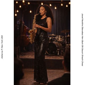 ADRIANNA PAPELL UE03212464 �ɥ쥹 BLACK ���ѥ󥳡��� ���󥰥ɥ쥹 �Ρ����꡼�� �������ɥ쥹 ���ղ�ɥ쥹 �ޥ������ɥ쥹 �ե����ޥ� ���� 15�� 13��