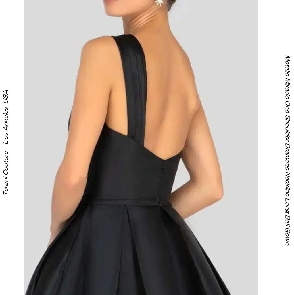 TERANI COUTURE E9180 �ץ饹������ �ܡ��륬���� BLACK/GOLD�å�󥷥����� �᥿��å��ߥ��� �饰���奢�꡼�ɥ쥹