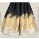 TERANI COUTURE E9180 �ץ饹������ �ܡ��륬���� BLACK/GOLD�å�󥷥����� �᥿��å��ߥ��� �饰���奢�꡼�ɥ쥹