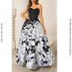 TERANI COUTURE UE02P4373 �֥�å����ۥ磻�� �����ߥ��� �ܡ��륬����ñ��ղ�ɥ쥹�����ڡ��ԥ��Ρ����ơ����ѥ饰���奢�꡼�ɥ쥹