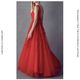 ��JULIET DRESS�� ���ղ�ɥ쥹 UW36224 �֡������ûɽ��졼��A�饤��ܡ��륬���� ���ڡ��ԥ���ȯɽ���RED/YELLOW