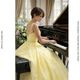 ��JULIET DRESS��UW36224 YELLOW ���ղ�ɥ쥹 �֡������ûɽ��졼��A�饤��ܡ��륬���� ���ڡ��ԥ���ȯɽ���RED