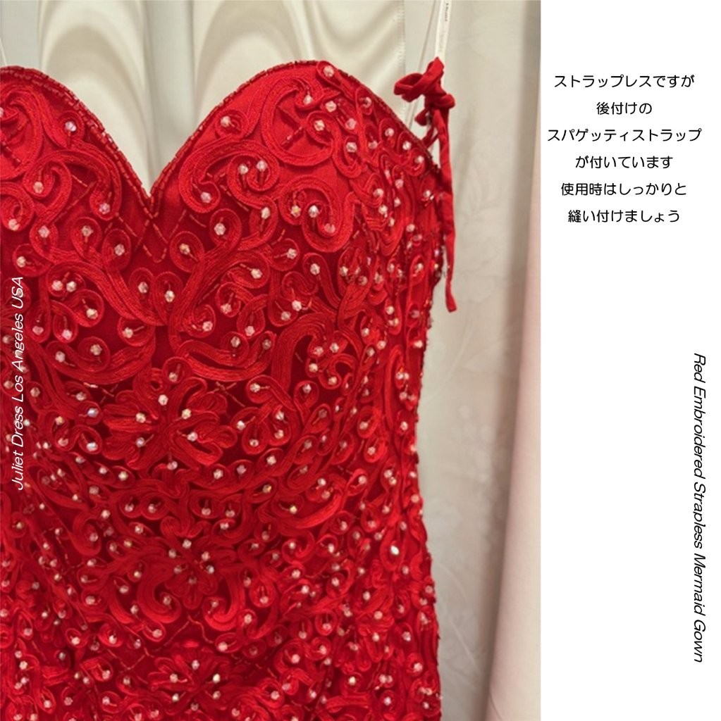 ��JULIET DRESS��UW36644 �����������졼�� �ޡ��ᥤ�ɥɥ쥹 RED�ñ��ղ����ڡ��ԥ���ȯɽ�񡦥��ơ�������