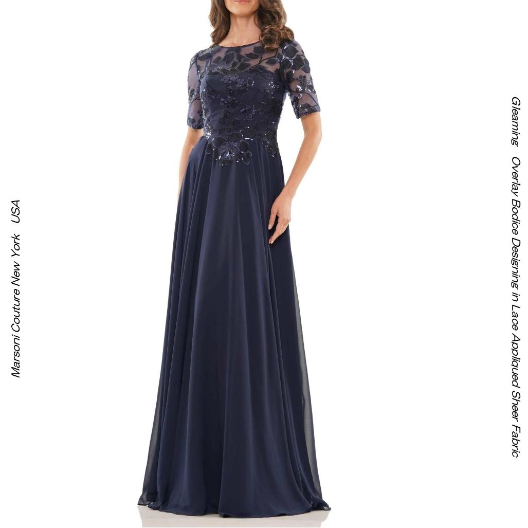 MARSONI COUTURE NEW YORK �ͥ��ӡ� 7ʬµ���塼��졼�� ����ѥ������󥰥ɥ쥹�å᥿��å����ѥ󥳡���ɽ� �ޥ������ɥ쥹 ���ղ��ѥɥ쥹 UE27M286