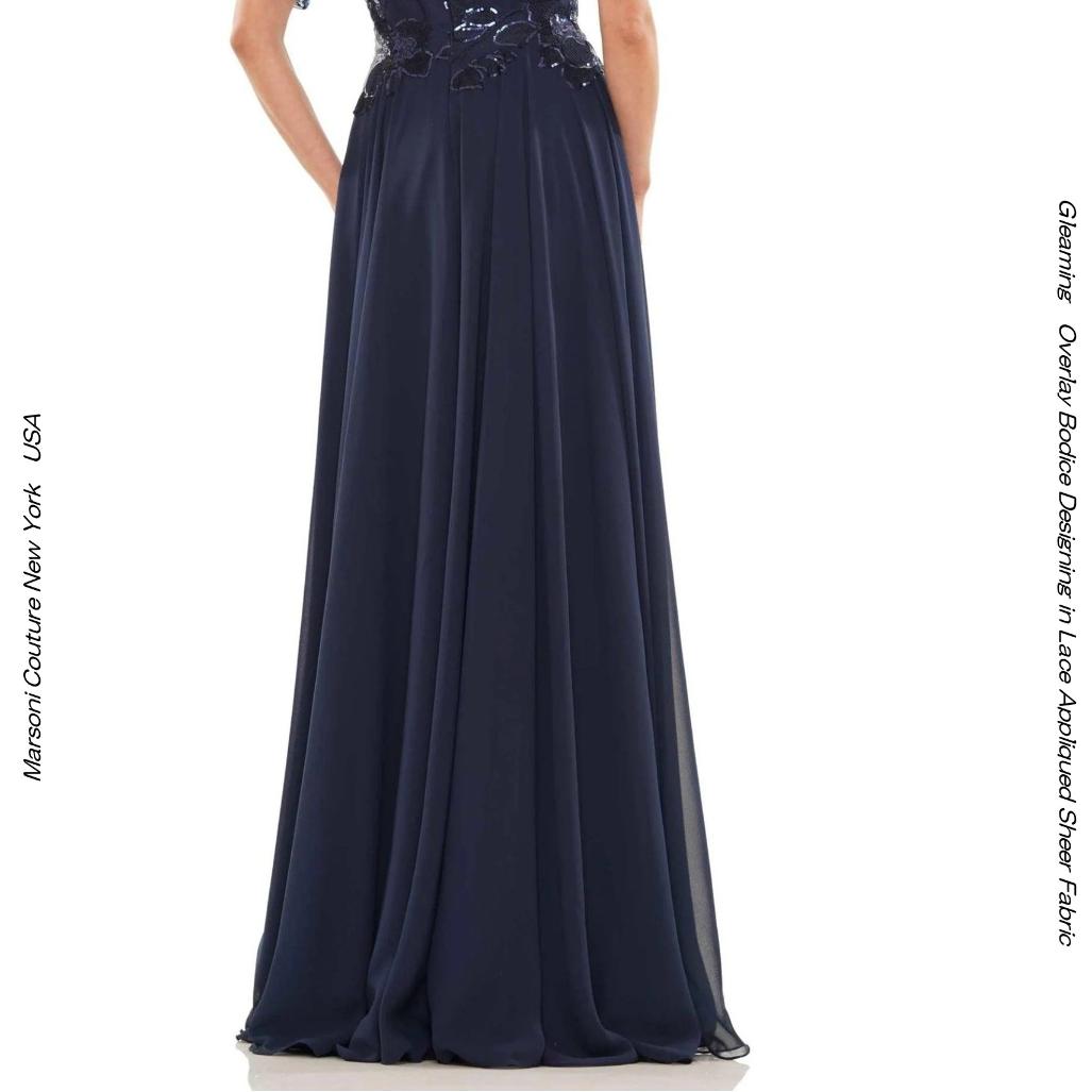 MARSONI COUTURE NEW YORK �ͥ��ӡ� 7ʬµ���塼��졼�� ����ѥ������󥰥ɥ쥹�å᥿��å����ѥ󥳡���ɽ� �ޥ������ɥ쥹 ���ղ��ѥɥ쥹 UE27M286